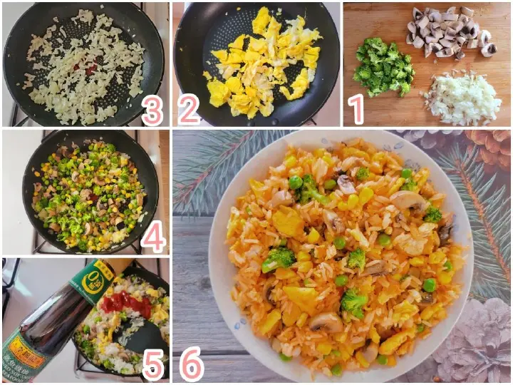 花式蛋炒饭合集 第 9 步