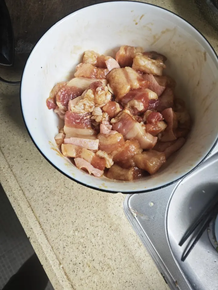 粉蒸肉 第 1 步