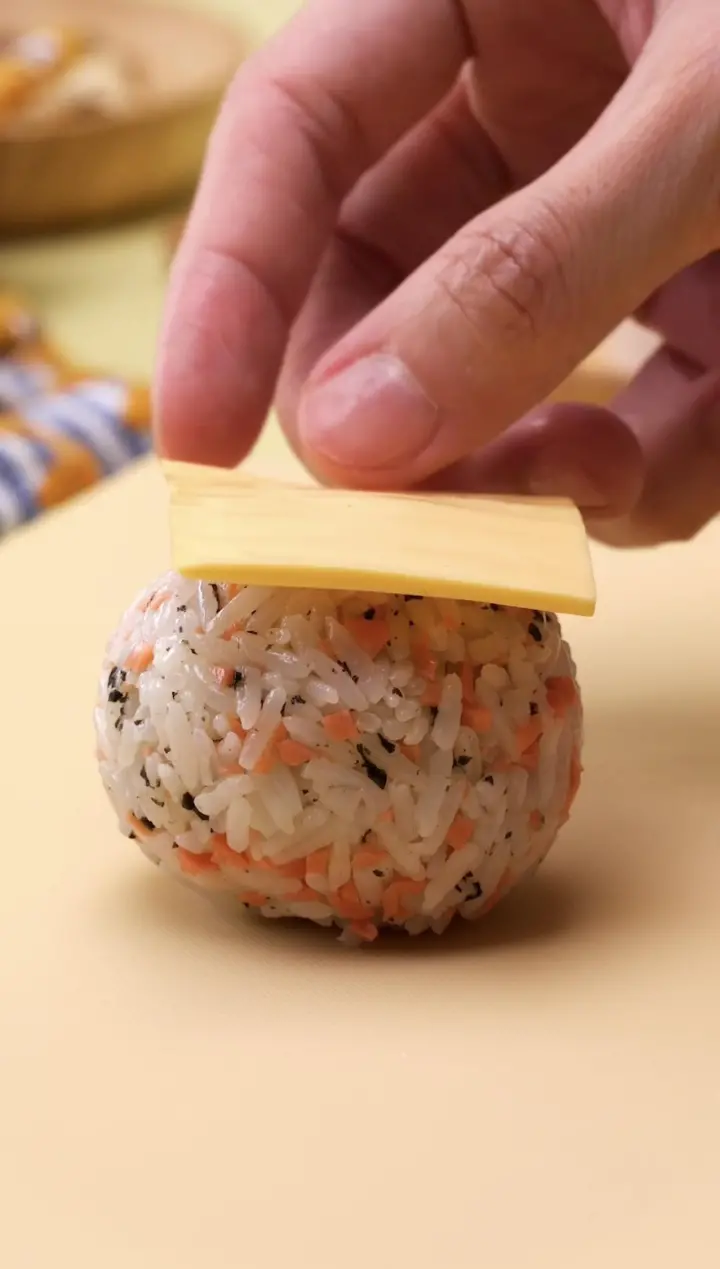 芝士烤饭团 第 3 步