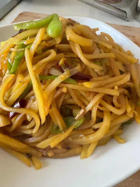 家常炒土豆丝