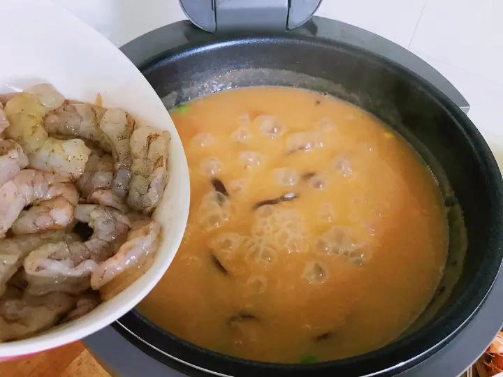 时蔬海鲜粥 第 11 步