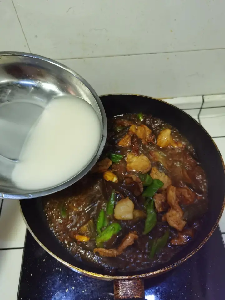 红烧茄子五花肉 第 13 步