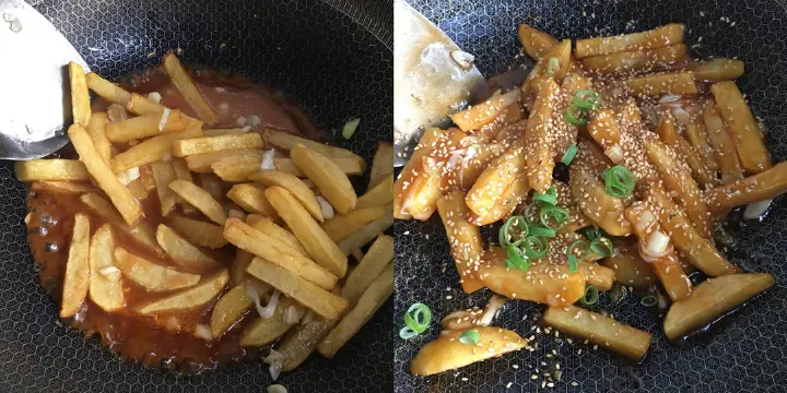 糖醋土豆条 第 7 步