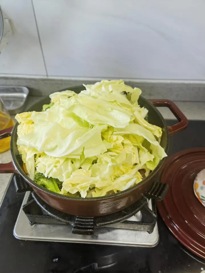 无水蔬菜锅 第 4 步