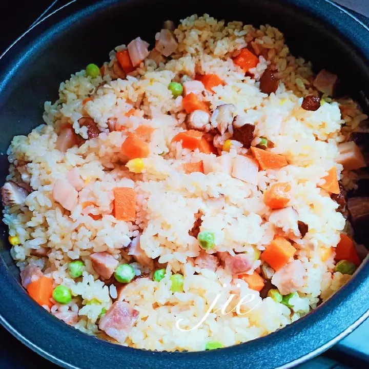 电饭锅腊肠焖饭 第 15 步