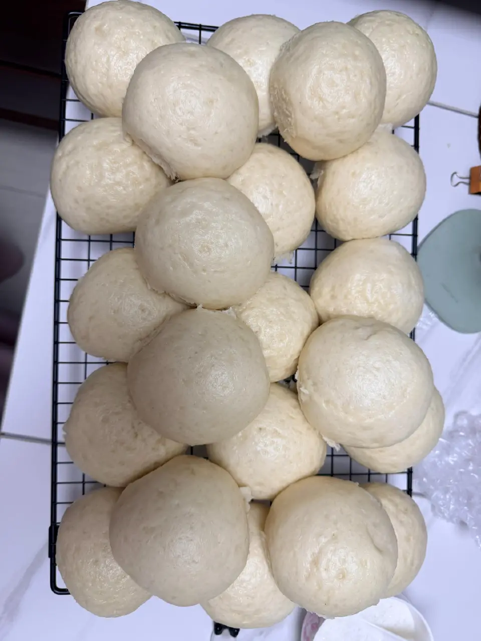快手白馒头成品图