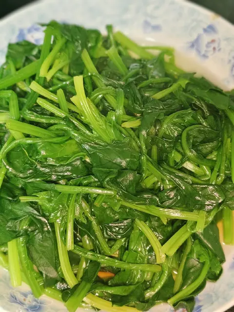 凉拌菠菜