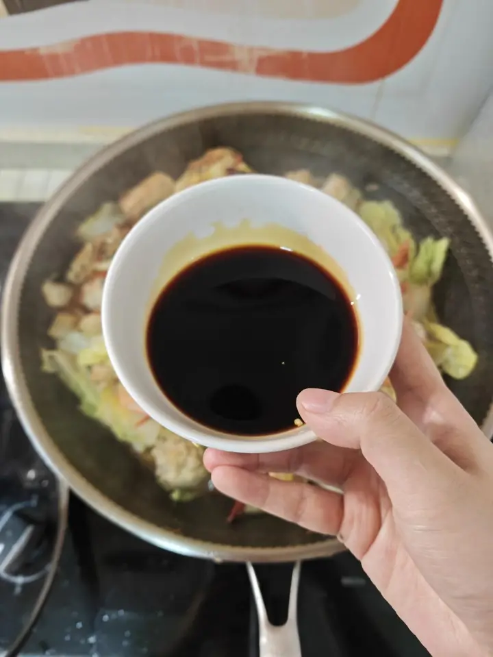 虾烧白菜 第 15 步