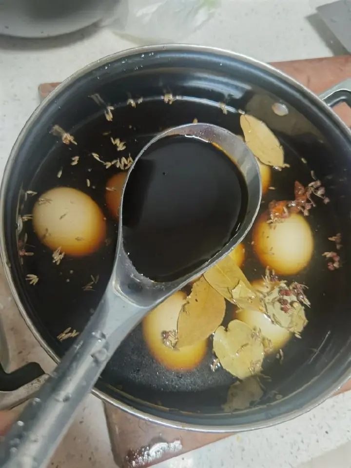 五香茶叶蛋鹌鹑蛋一锅出 第 3 步
