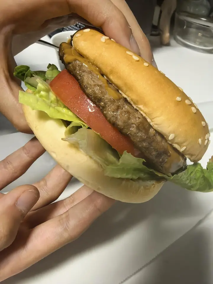 快手牛肉汉堡 第 8 步