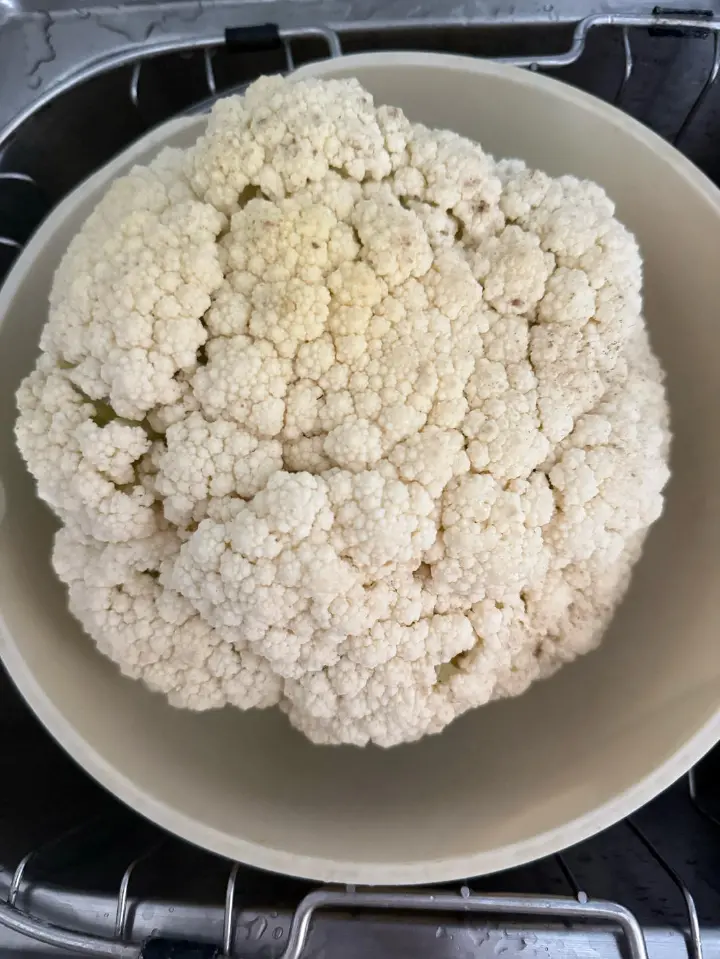 干锅菜花 第 1 步