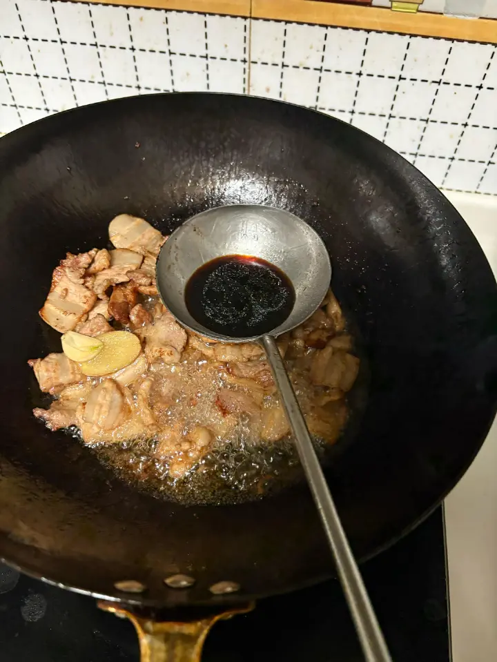 大蒜酱油五花肉 第 4 步
