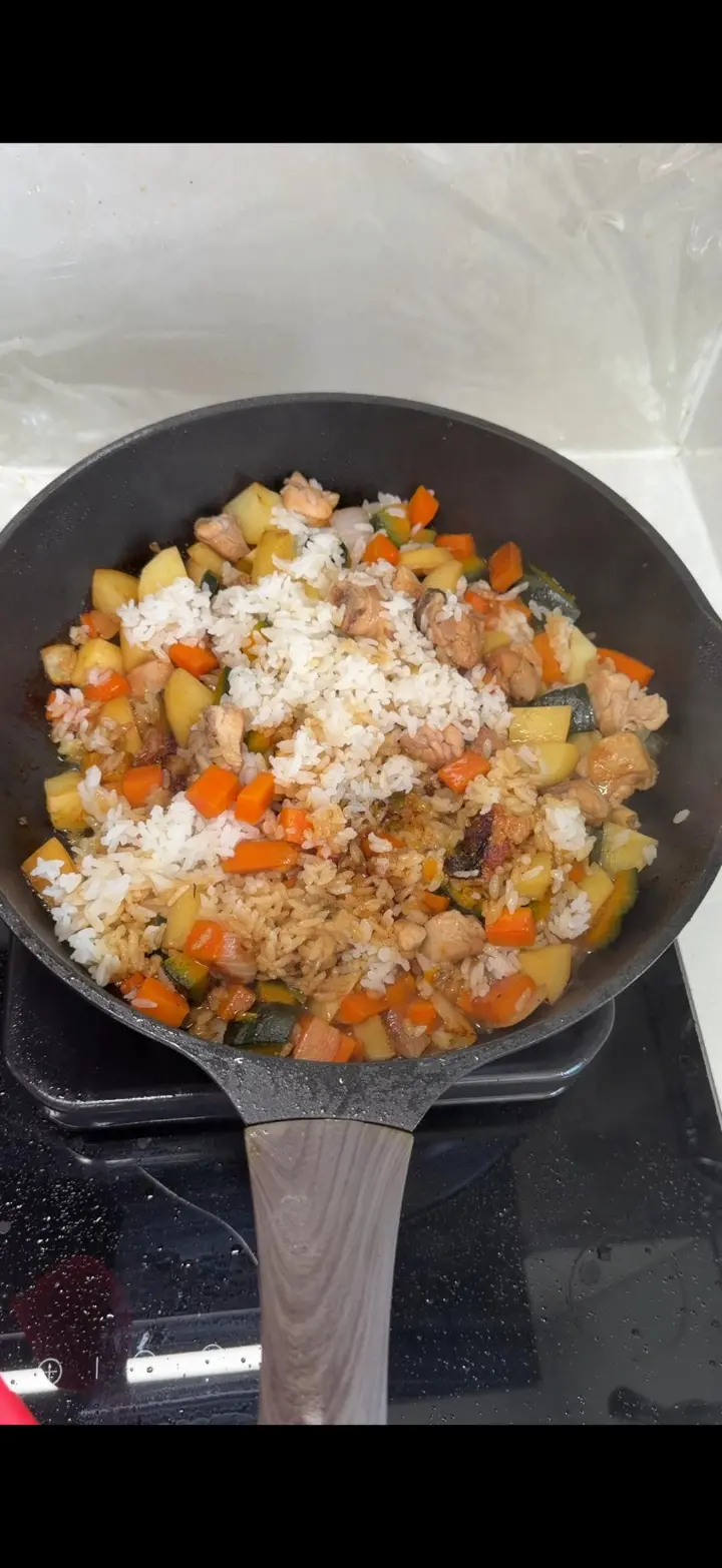 快手鸡肉烩饭 第 3 步