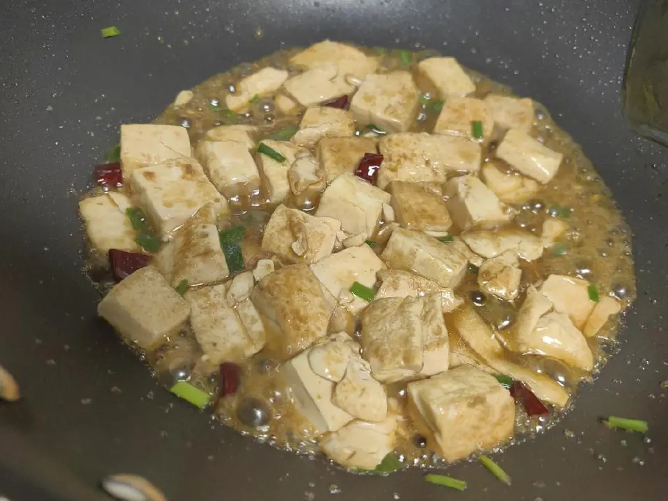 红烧嫩豆腐成品图