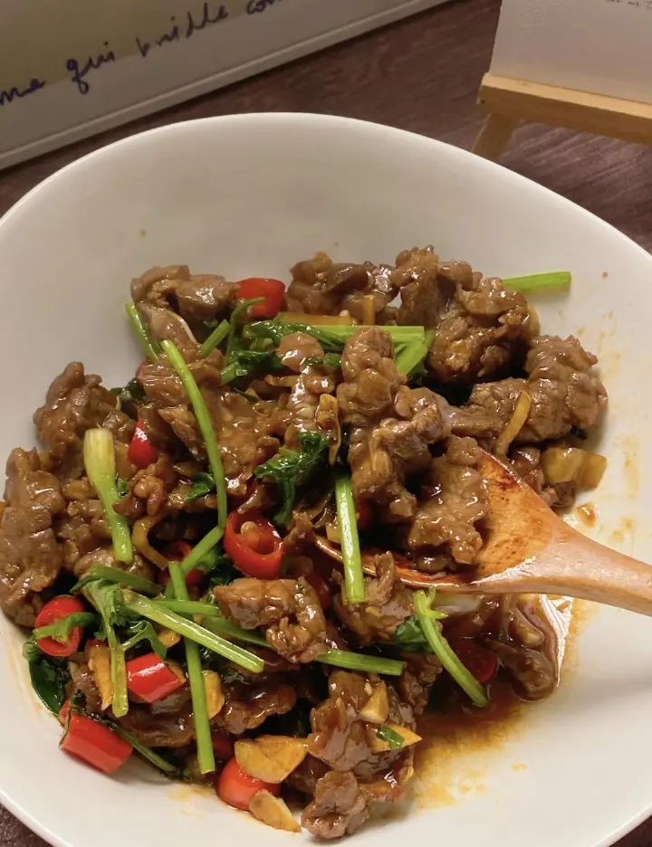 小炒牛肉 第 4 步