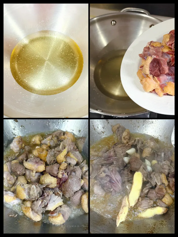 春笋烧鸭 第 2 步