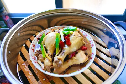 麻椒蒸鸡腿