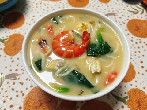 鲍鱼海鲜面