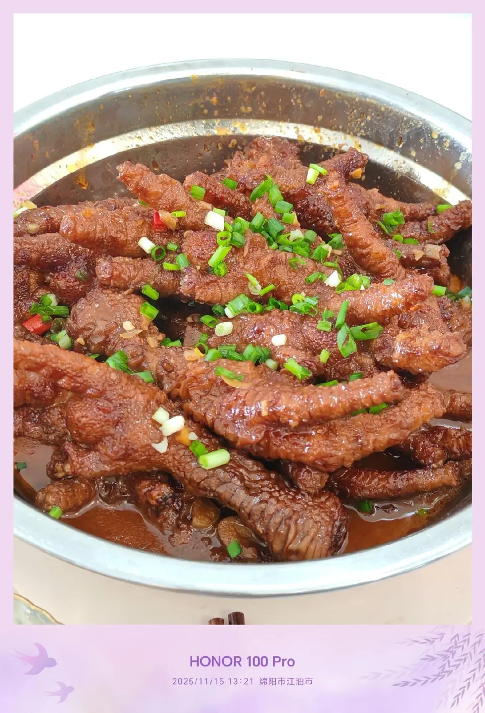 虎皮鸡爪成品图