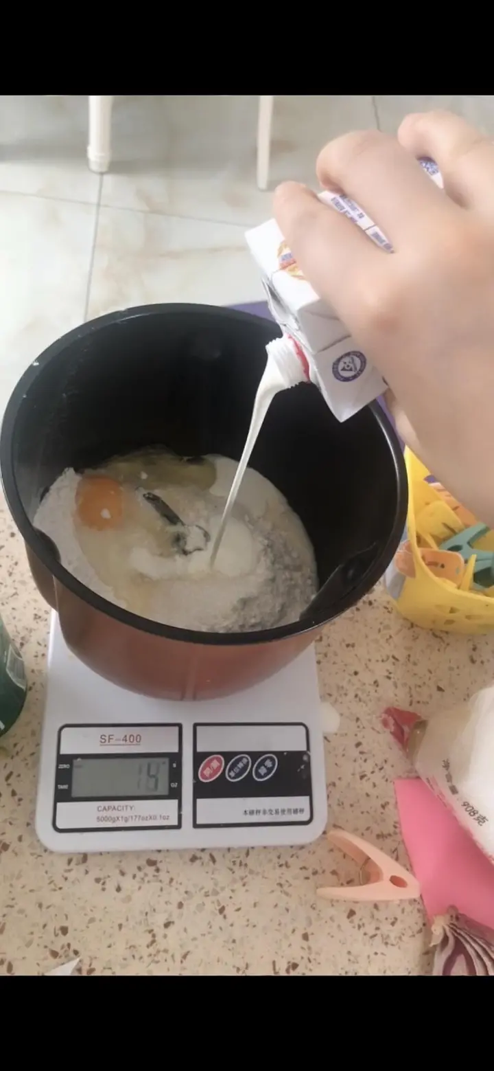 家常吐司面包 第 1 步