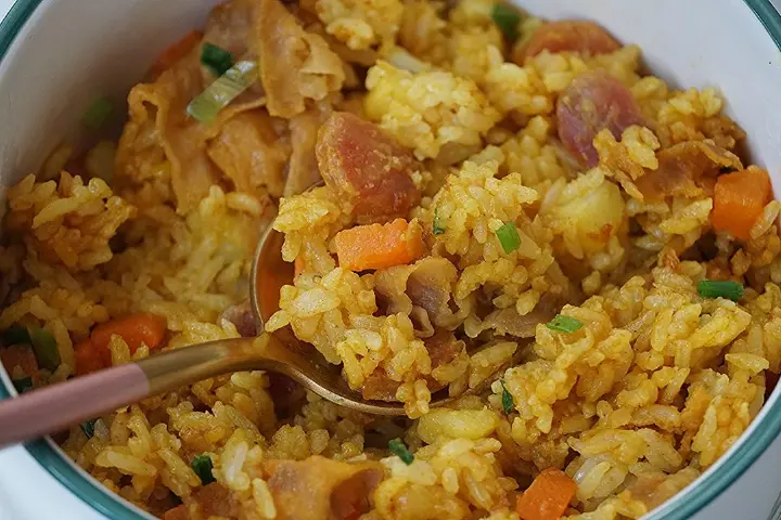 咖喱牛肉卷焖饭 第 9 步