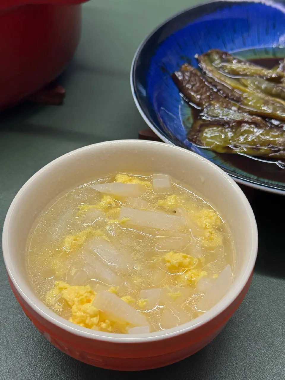 萝卜蛋花汤成品图