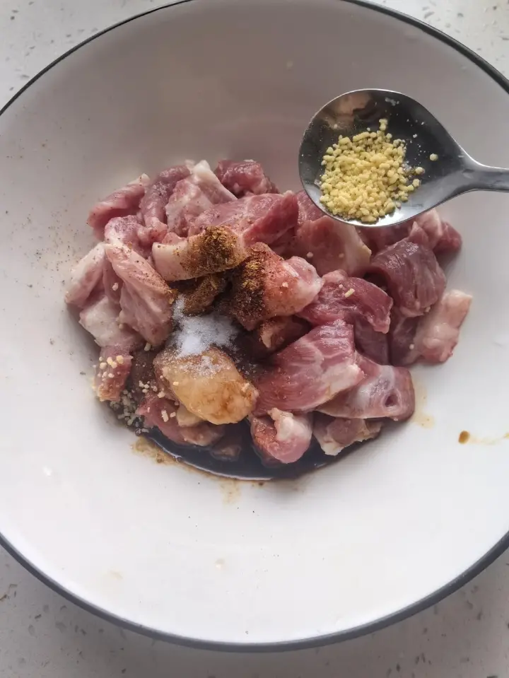 芝麻香烤梅花肉 第 7 步