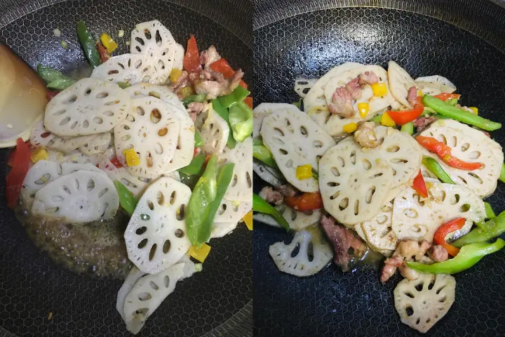 小炒藕片 第 8 步