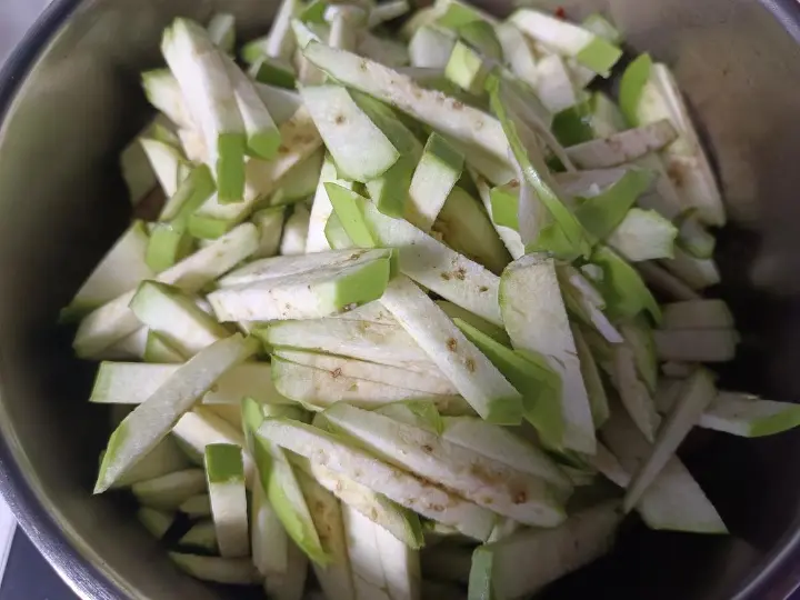 鱼香茄子 第 7 步