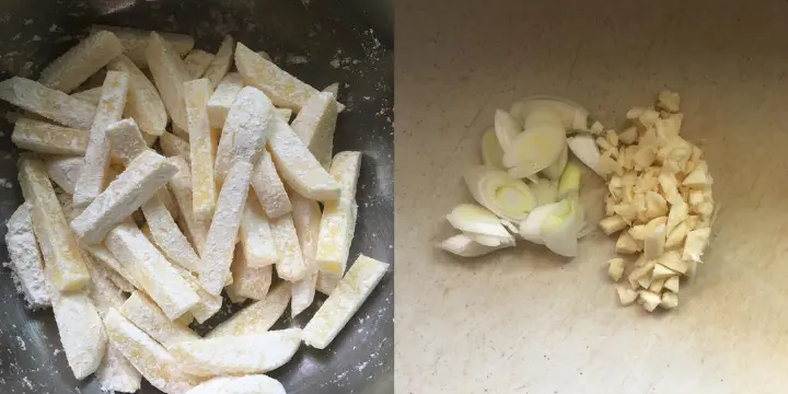 糖醋土豆条 第 2 步