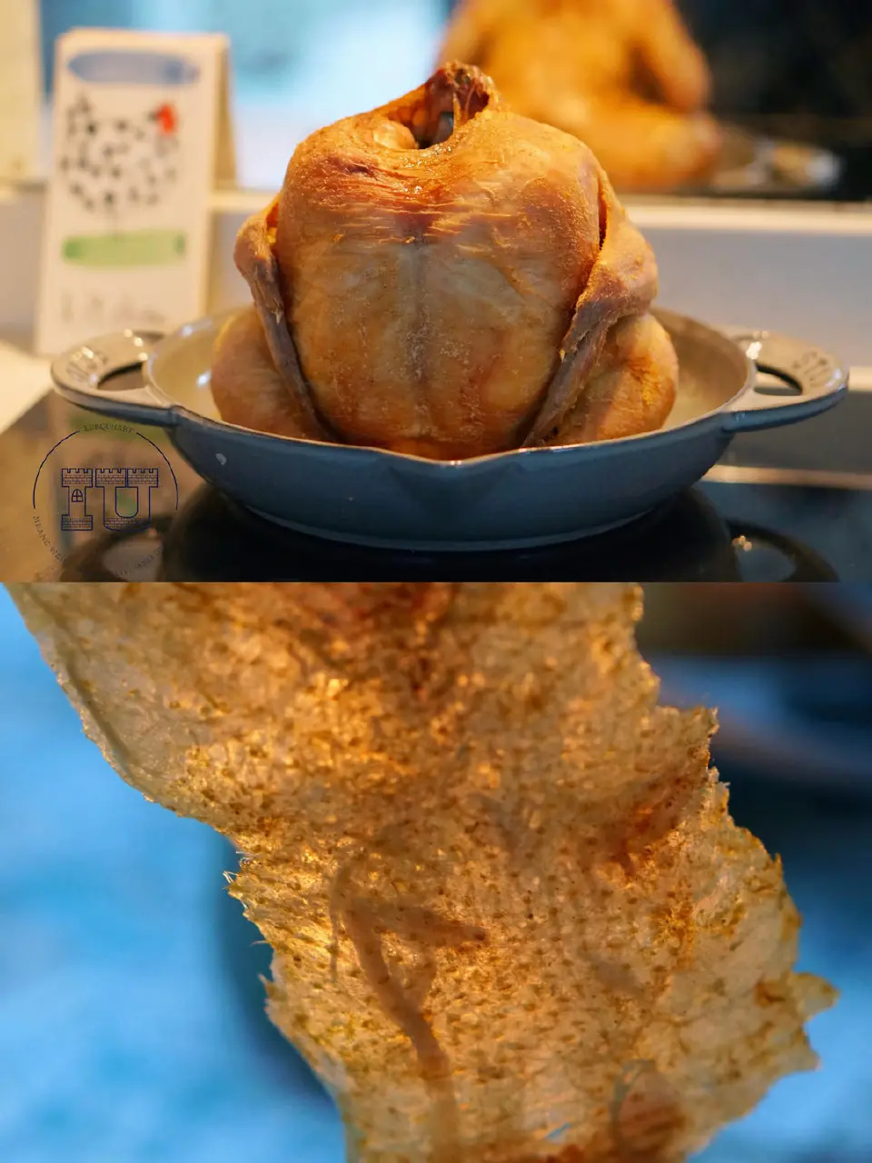脆皮盐焗鸡成品图