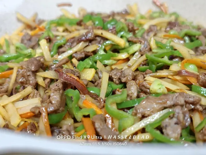 土豆牛肉芝士手抓饼卷 第 3 步