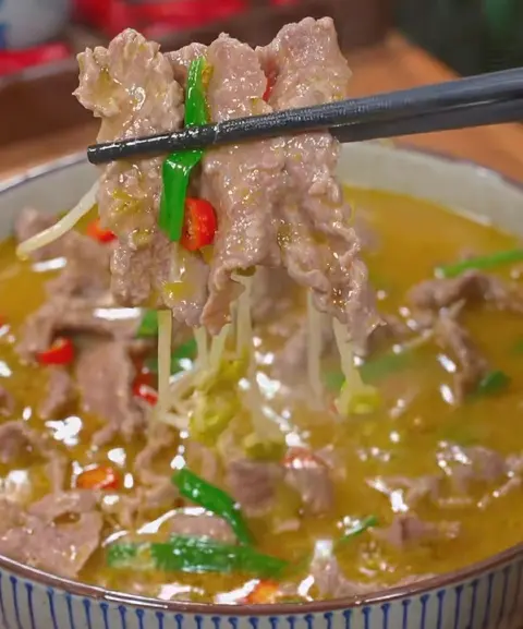 水煮牛肉