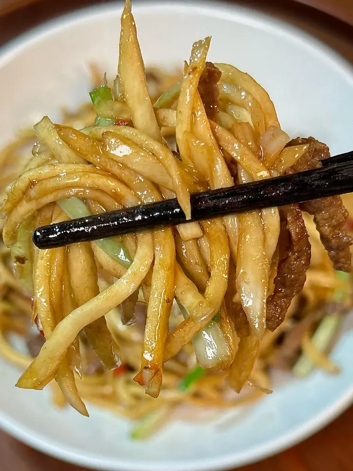 茭白炒牛肉 第 3 步