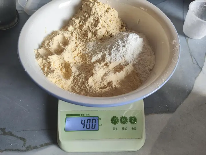 杂粮五合面巧饼 第 1 步