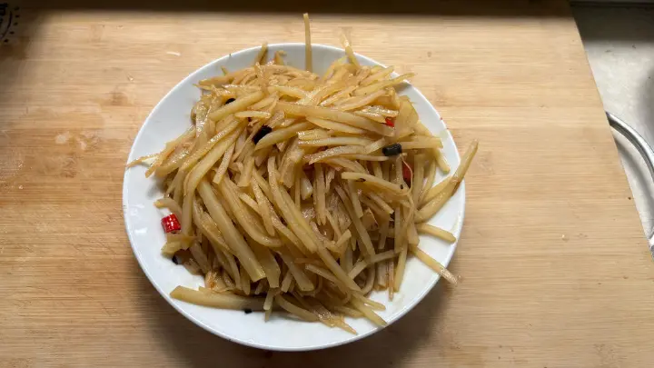 酸辣土豆丝 第 9 步