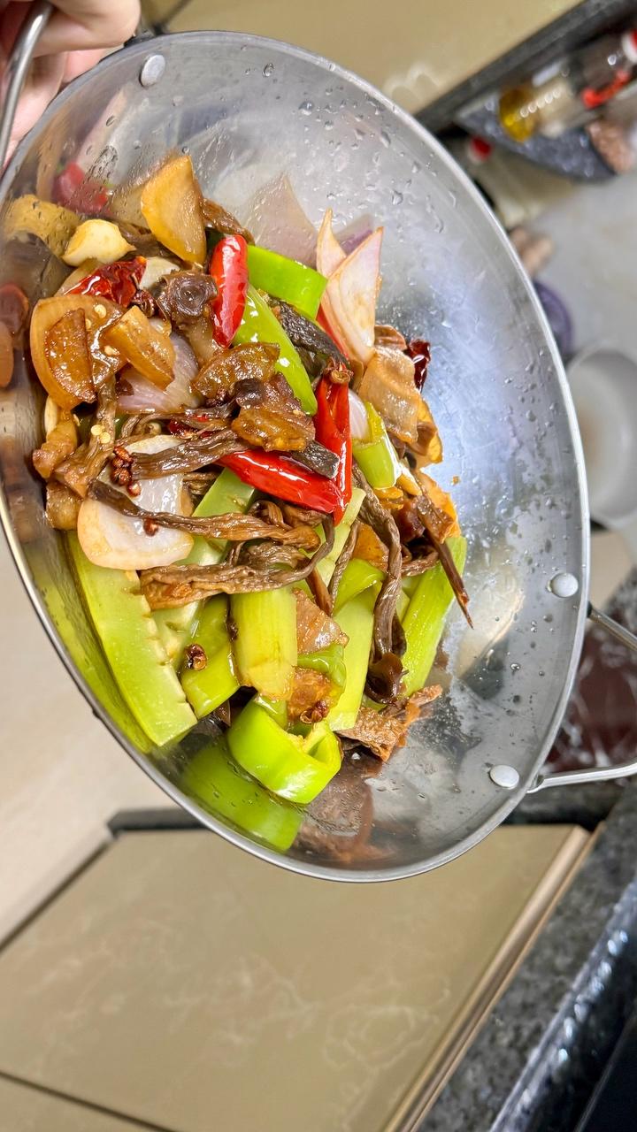 干锅茶树菇 第 9 步