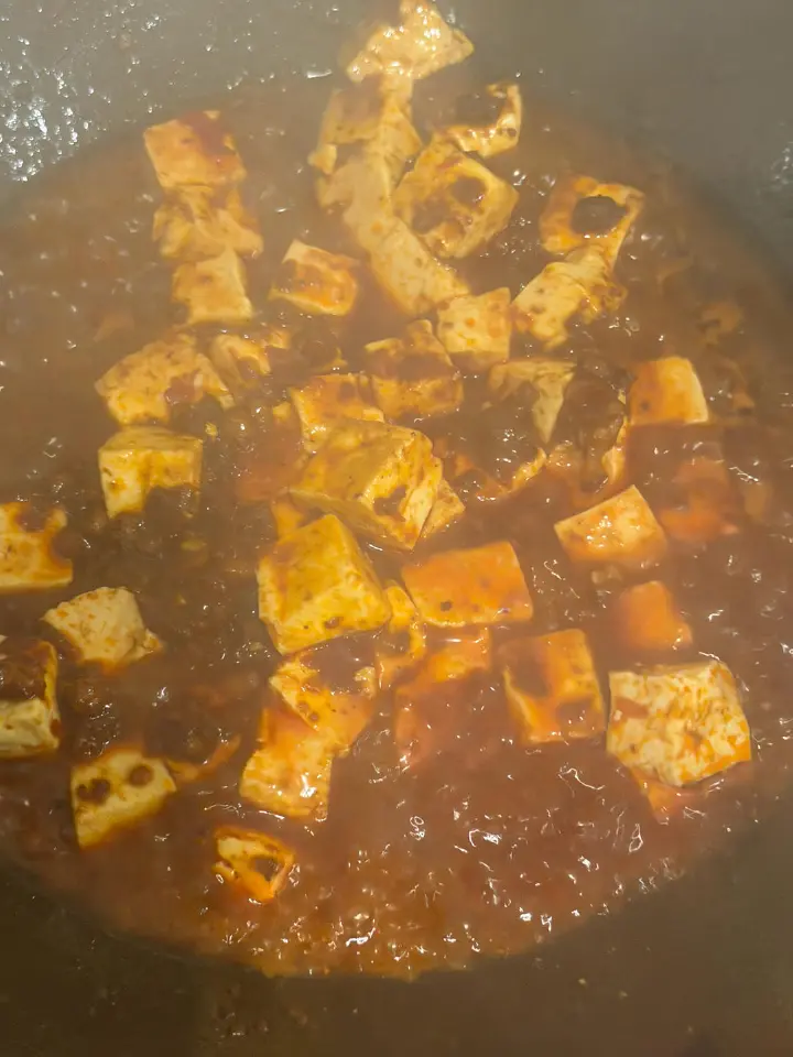 麻婆豆腐 第 6 步