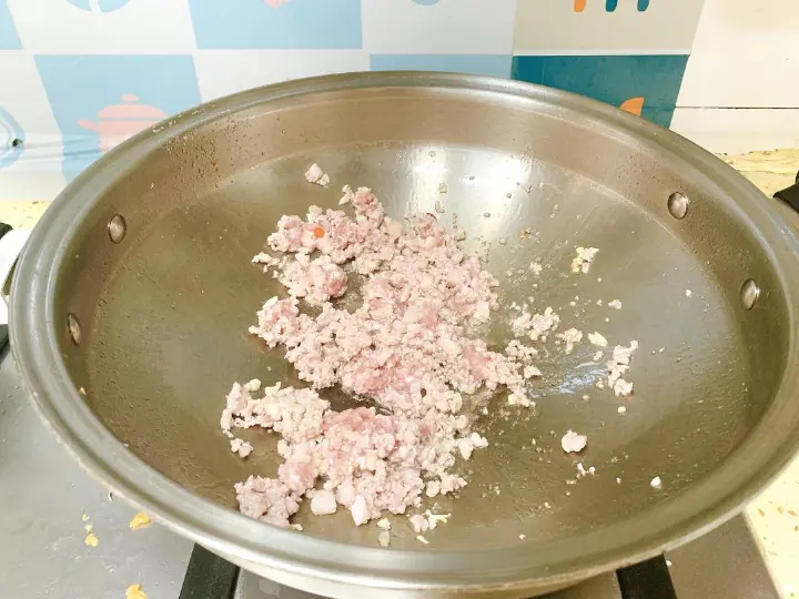 肉末上海青 第 5 步