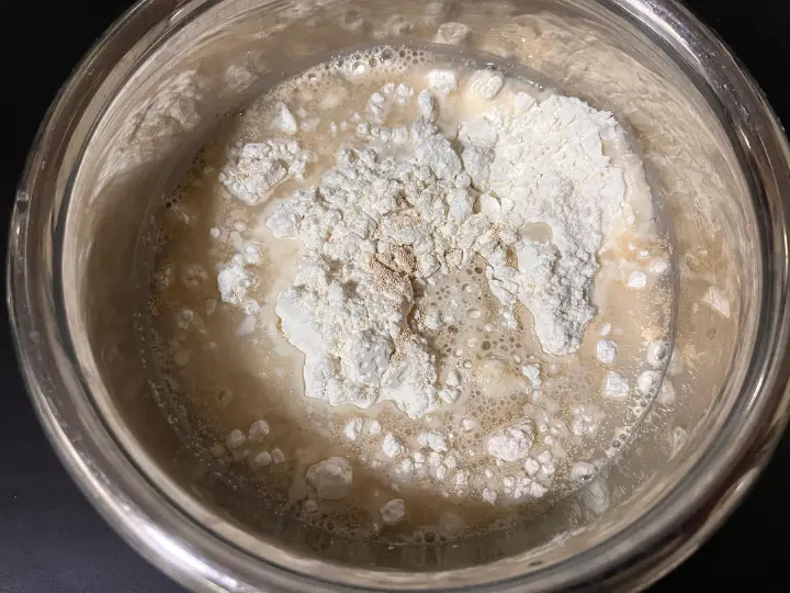 香辣豆腐水煎包 第 3 步