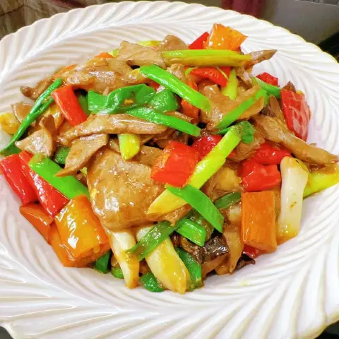 酸辣椒炒猪肝