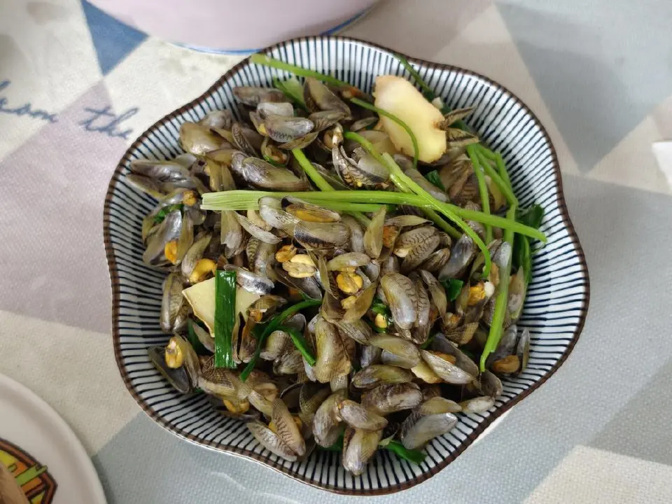 清炒海瓜子成品图