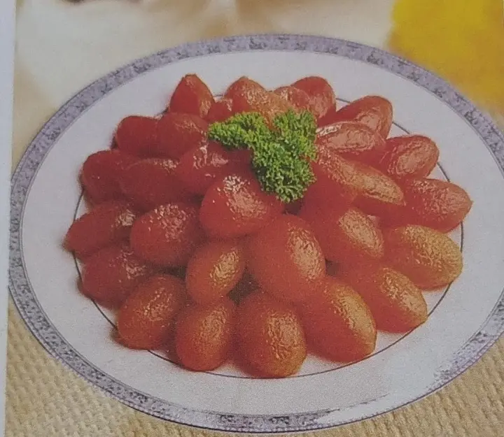 蜜汁圣女果 第 1 步