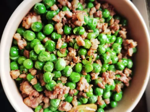 肉末青豆