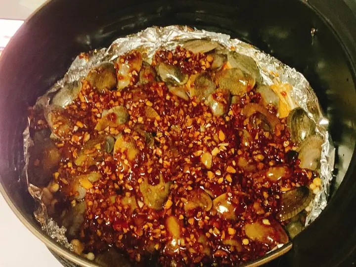 锡纸烤花甲金针菇 第 11 步