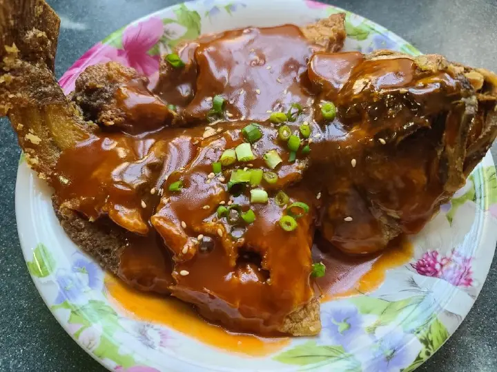 糖醋茄汁海鲈鱼 第 9 步