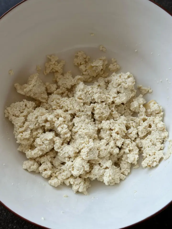 空气炸锅西蓝花豆腐丸子 第 3 步