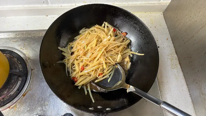 酸辣土豆丝 第 8 步