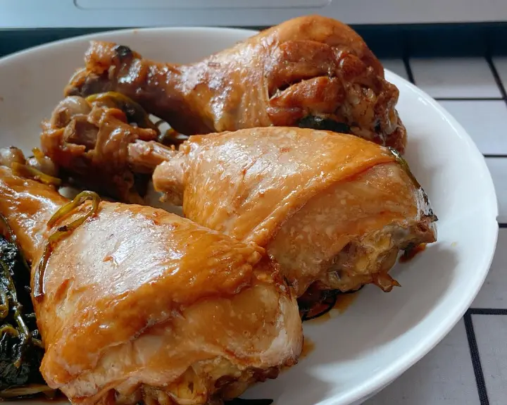 电饭煲焖鸡腿 第 4 步
