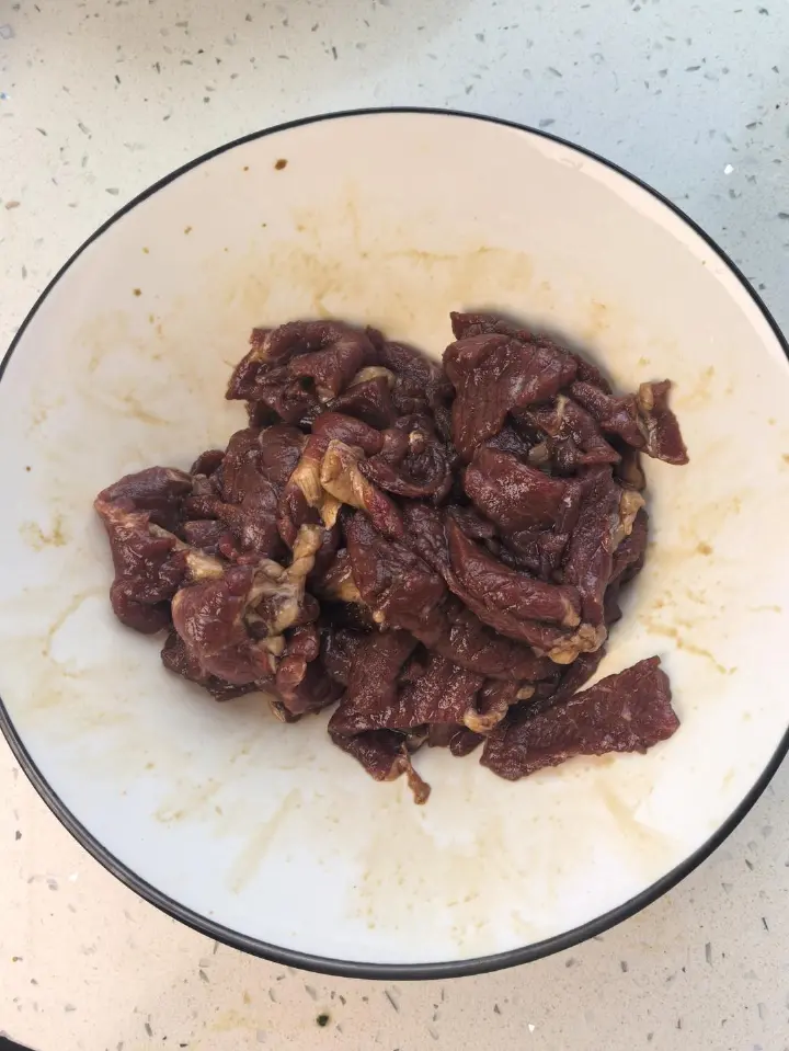 香辣捞汁牛肉片 第 6 步